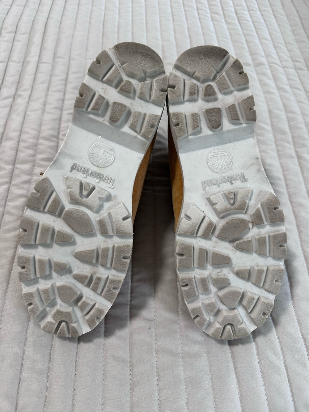 Timberland Women's Nellie Chukka Waterproof Ankle Boots Wheat White Trim 8 - Picture 6 of 6